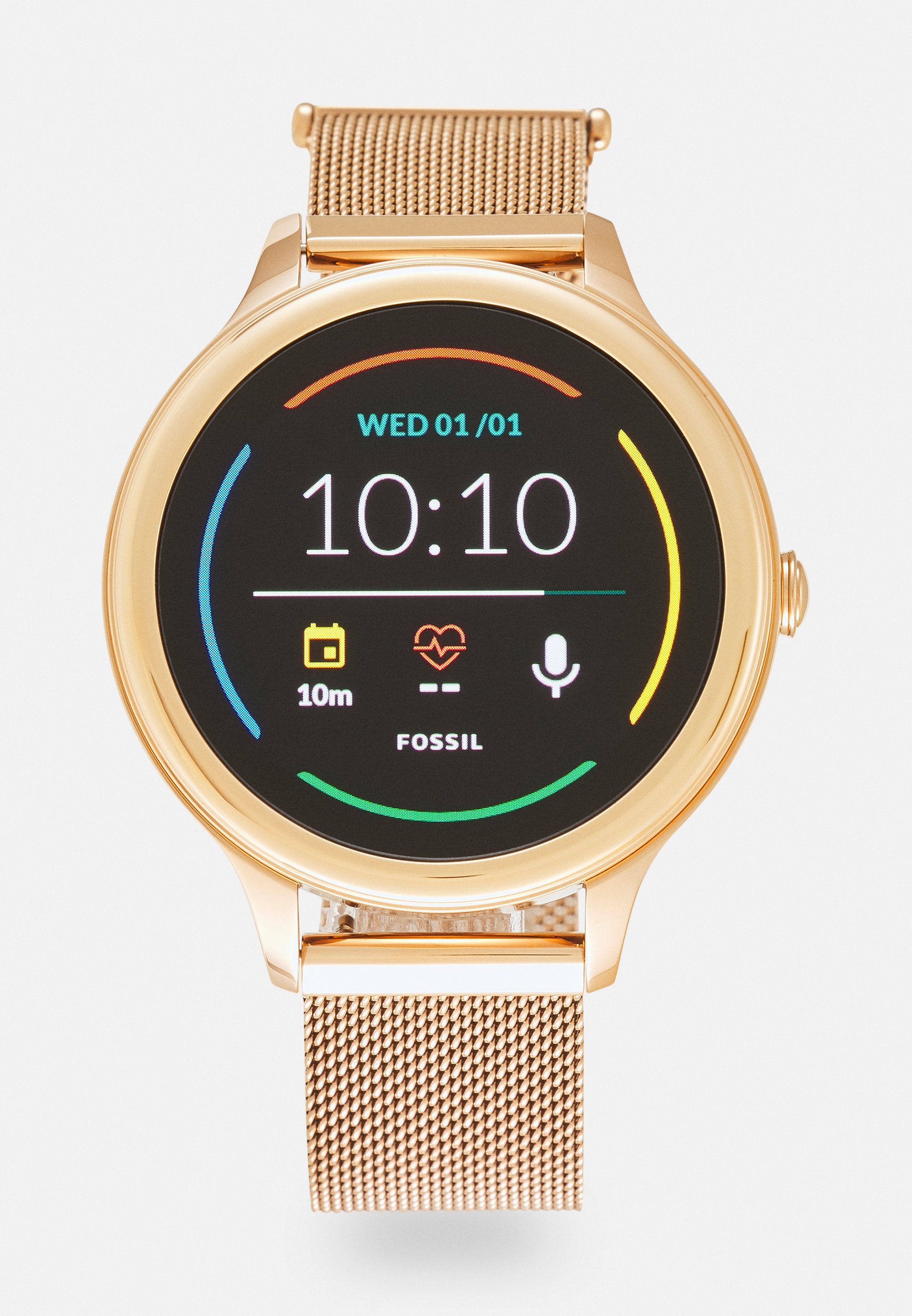 fossil rosegold smartwatch