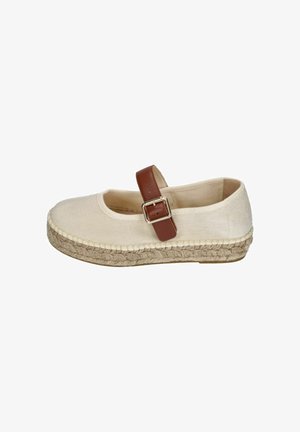 Espadrij l´originale, ESPADRIJ L'ORIGINALE ESPADRILLES BALLERINE LINEN NATURE - Riemchenballerina - nature