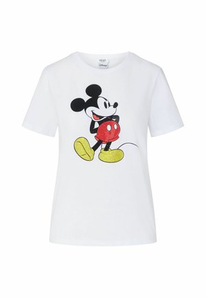 LIU JO, DISNEY MICKEY MOUSE PRINTED T-SHIRT, biały