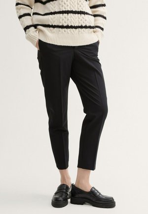 HIGH WAIST - Kalhoty - deep black