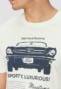 s.Oliver T-shirt print - weiß