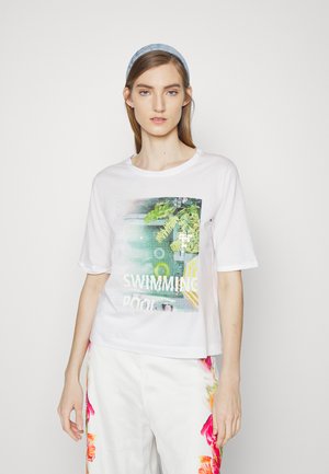 Camiseta estampada - white