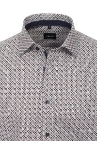 VENTI KURZARM PRINT MODERN FIT - Hemd - braun
