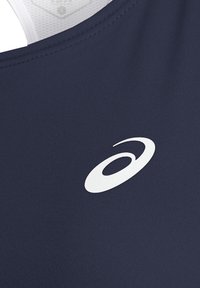 ASICS WOMEN COURT TANK - Top - dunkelblau weiss