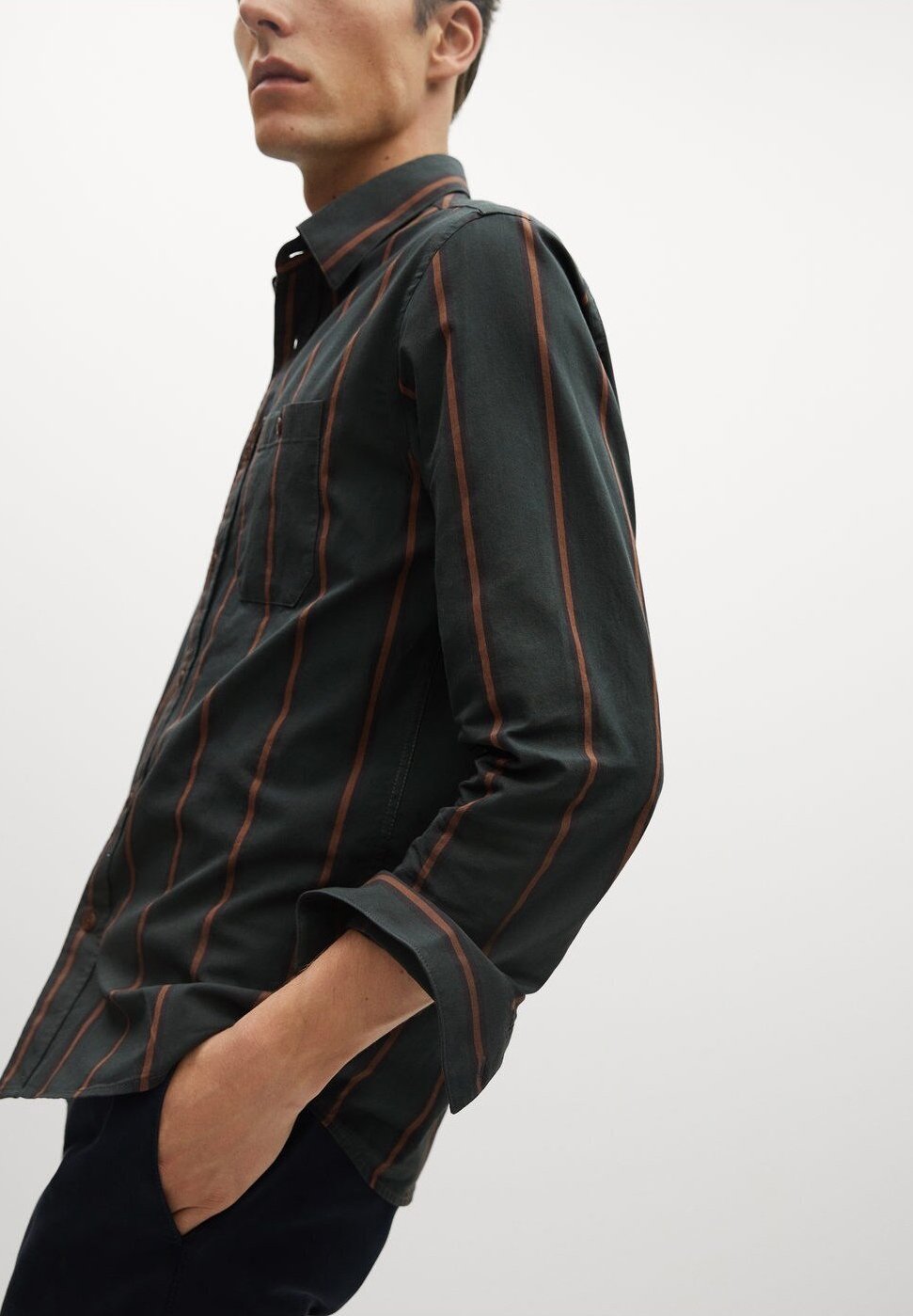 Mango ALEX Skjorte khaki Zalando.no Mango ALL Skjorte grün Zalando.no