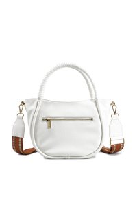 Y Not? Borsa a mano - bianco