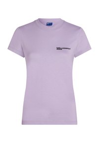 SLIM-FIT - Tricou cu imprimeu - lavendula