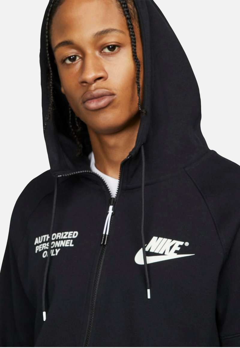 nike hooded zip up sweatshirt