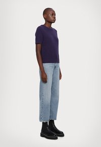 MICHAEL Michael Kors SHORT SHAKER  - Džemper - dark iris
