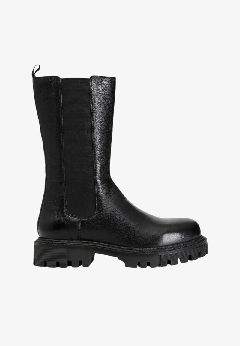 CAFèNOIR Stivali con plateau - nero