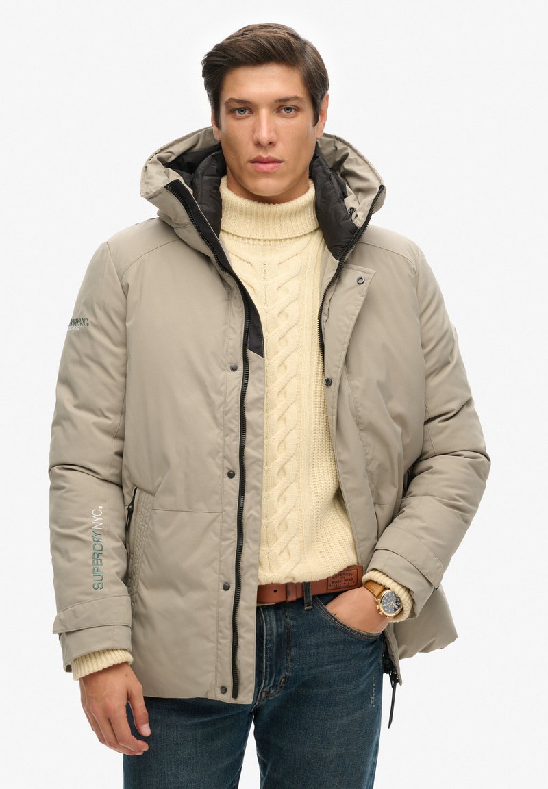 Superdry & Co CITY PADDED WIND - Winterjacke - light khaki green