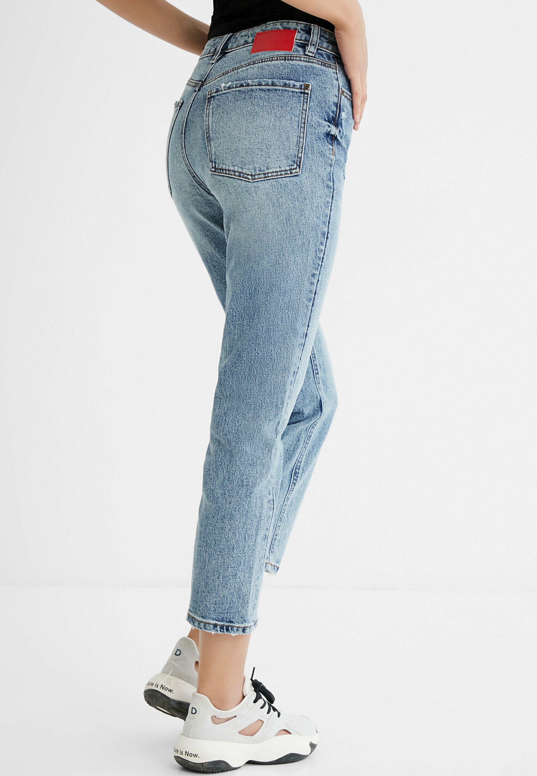 Desigual Jeans a sigaretta - denim/blu denim - Zalando.it