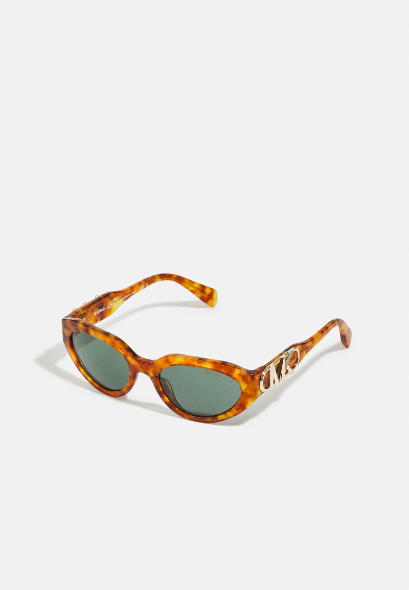 Michael Kors EMPIRE OVAL - Sluneční brýle - amber tortoise