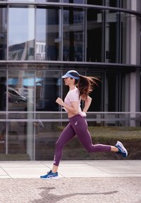 ASICS GEL NIMBUS 24 - Road running shoes - french blue/barely rose