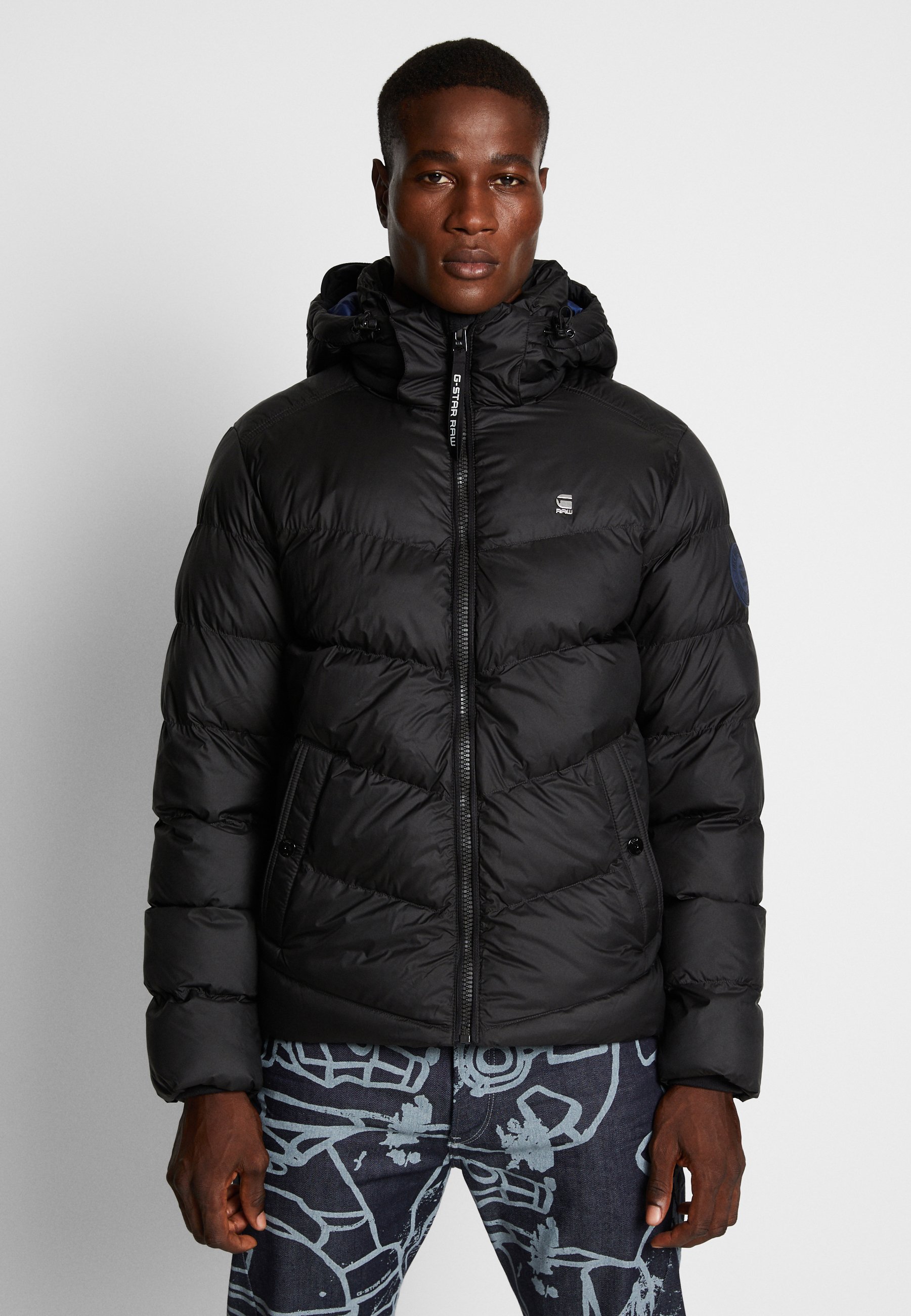 solidariteit klinker Detecteren G-Star WHISTLER PUFFER - Winterjas - dark black/zwart - Zalando.be