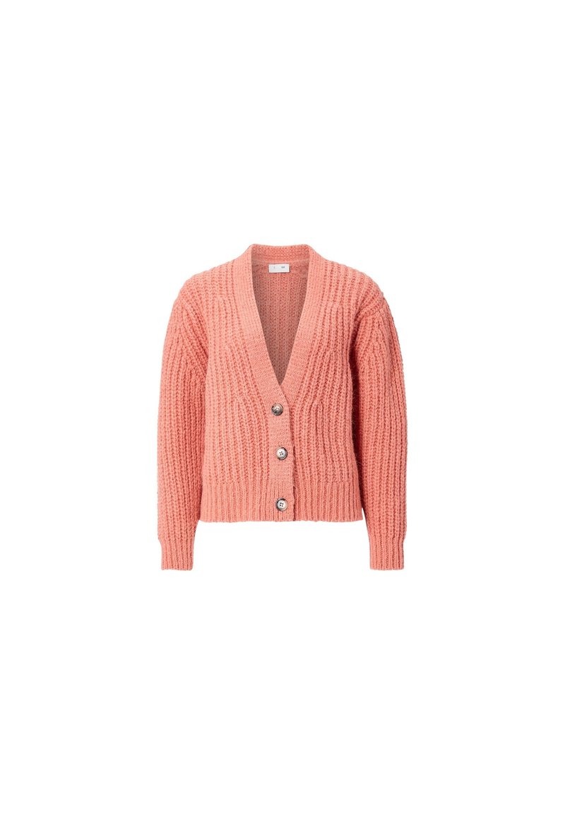 Rich & Royal Cardigan - coral