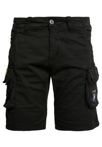 green oliv/dark - Shorts CREW dark PATCH - Alpha Industries