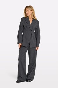 Envii DORE PANTS - Trousers - dark grey