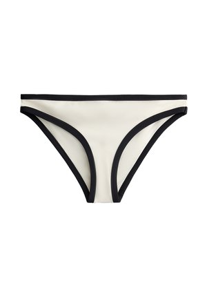 OYSHO CONTRAST TRIM - Spodní díl bikin - stone