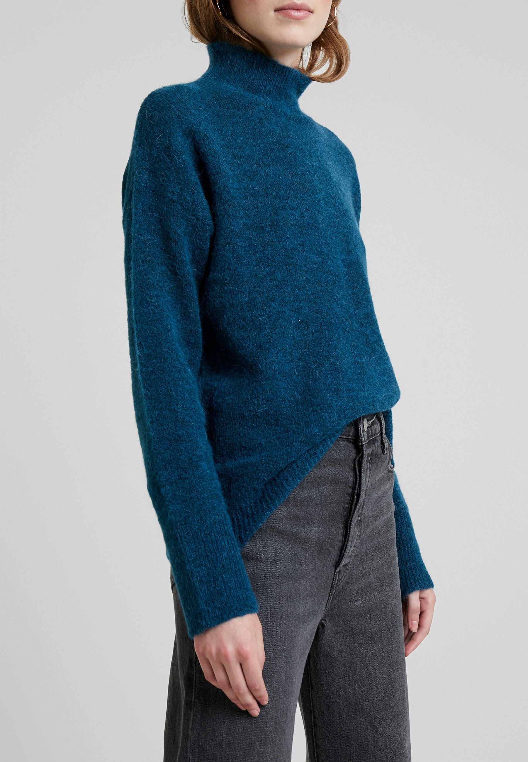 Cream KAITLYN Strikkegenser ocean bluepetroleumsblå Cream KAITLYN Strikkegenser ocean bluepetroleumsblå