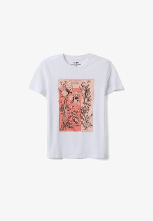 OVS, T-shirt con stampa - optical white