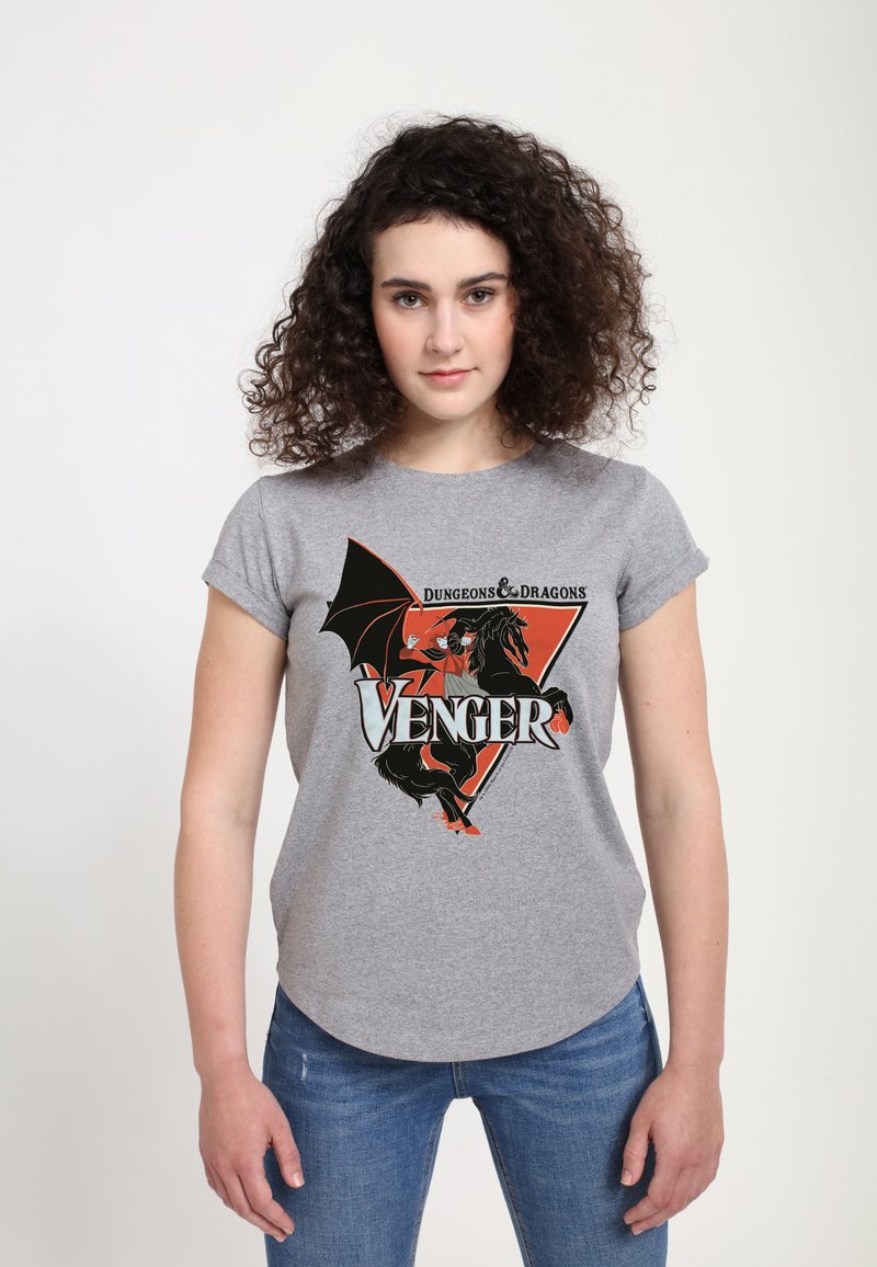 Henry Tiger DUNGEONS DRAGONS VENGER HORSE - T-shirt z nadrukiem