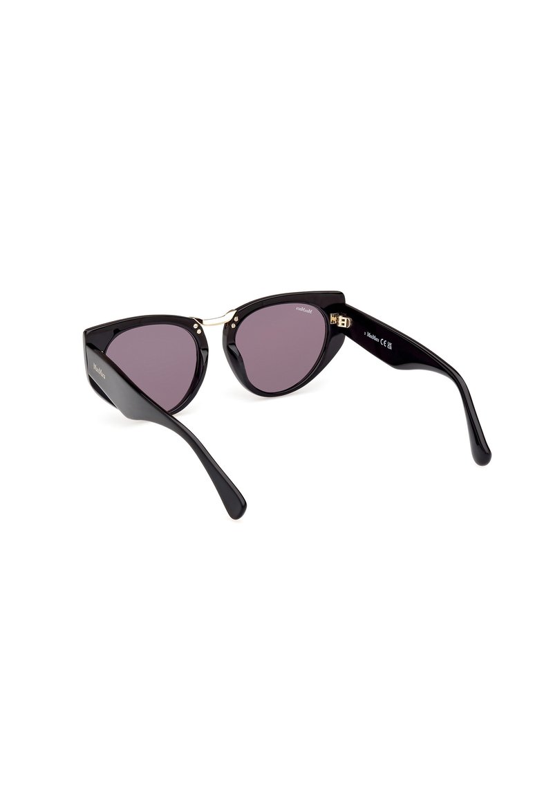 S Max Mara Sunglasses - nero lucido grigio fumo/metallic  display picture 1