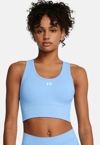 Under Armour VANISH SEAMLESS MID - Sujetadores deportivos con sujeción media - horizon blue