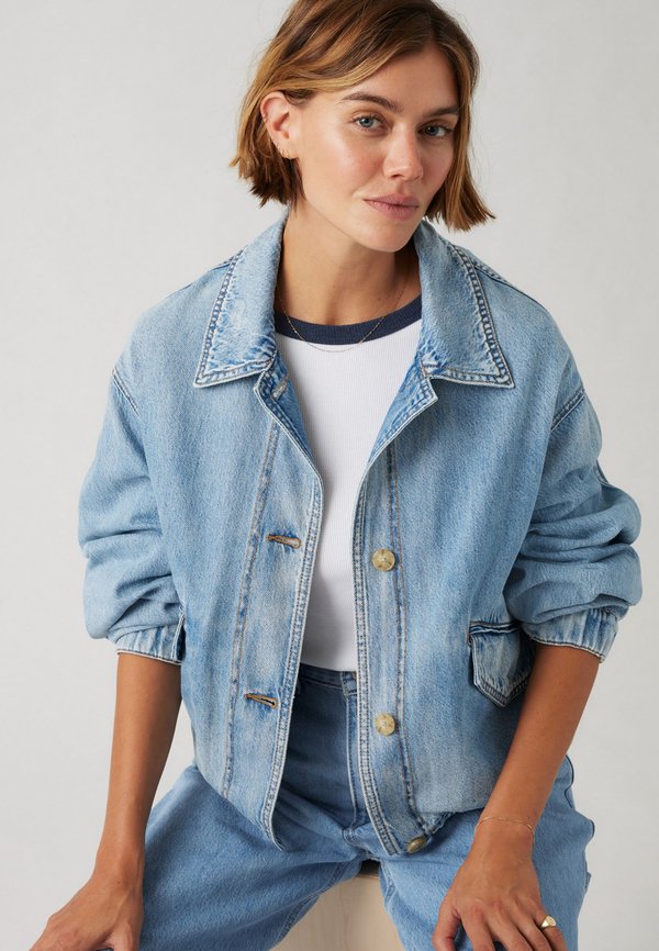 JANIS UTILITY JACKET - Jeansjacke - good country days