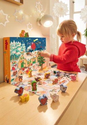 HABA MEIN ERSTER ADVENTSKALENDER – BEI DEN BAUERNHOFTIEREN - Miniature - multi