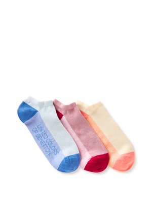 United Colors of Benetton THREE PAIRS OF SHORT SOCKS UNISEX - Calcetines - multicolor