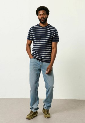 REGULAR FIT - SHORT SLEEVE STRIPE 2 PACK  . - T-Shirt print - blue