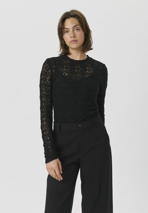 VENETIA - Bluză - black
