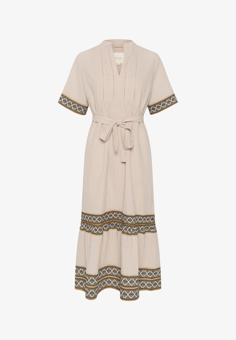 Part Two JEILA - Day dress - french oak border print/beige - Zalando Part Two JEILA - Day dress - french oak border print/beige - Zalando