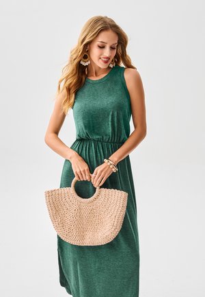 Robe en jersey - greeen