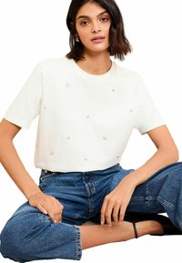 Friends Like These REGULAR FIT - SHORT SLEEVE EMBELLISHED  - Marškinėliai su spaudiniu - white