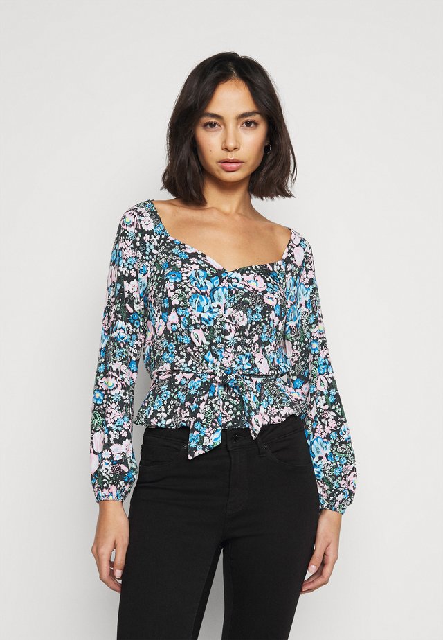Blouse - blue