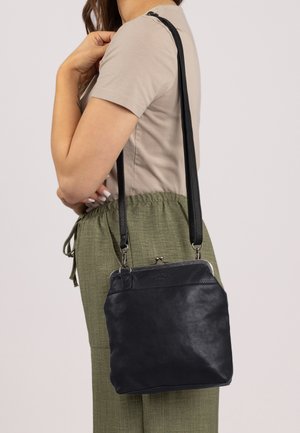 KARLOTTA - Cross body bag - schwarz