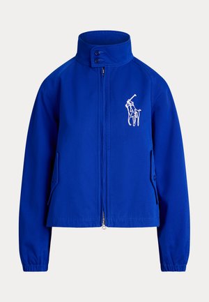 Polo Ralph Lauren, EMBROIDERED COTTON TWILL JACKET - Veste légère - heritage blue