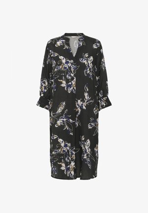 Bon'A Parte, BPTRUDY - Nappali ruha - black/blue flowers