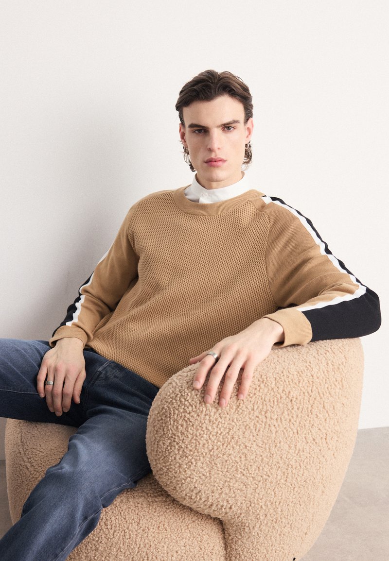 BOSS PONTEVICO - Jumper - beige