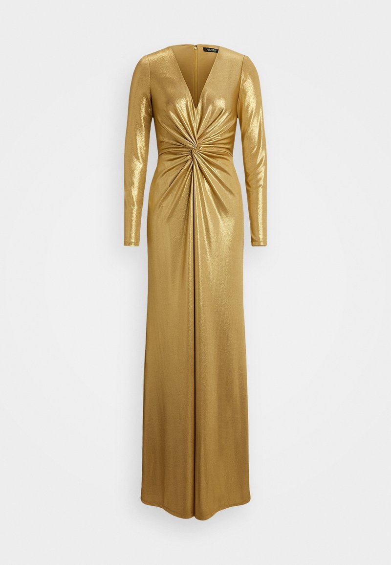 Lauren Ralph Lauren METALLIC JERSEY TWIST-FRONT GOWN - Robe de cocktail ...