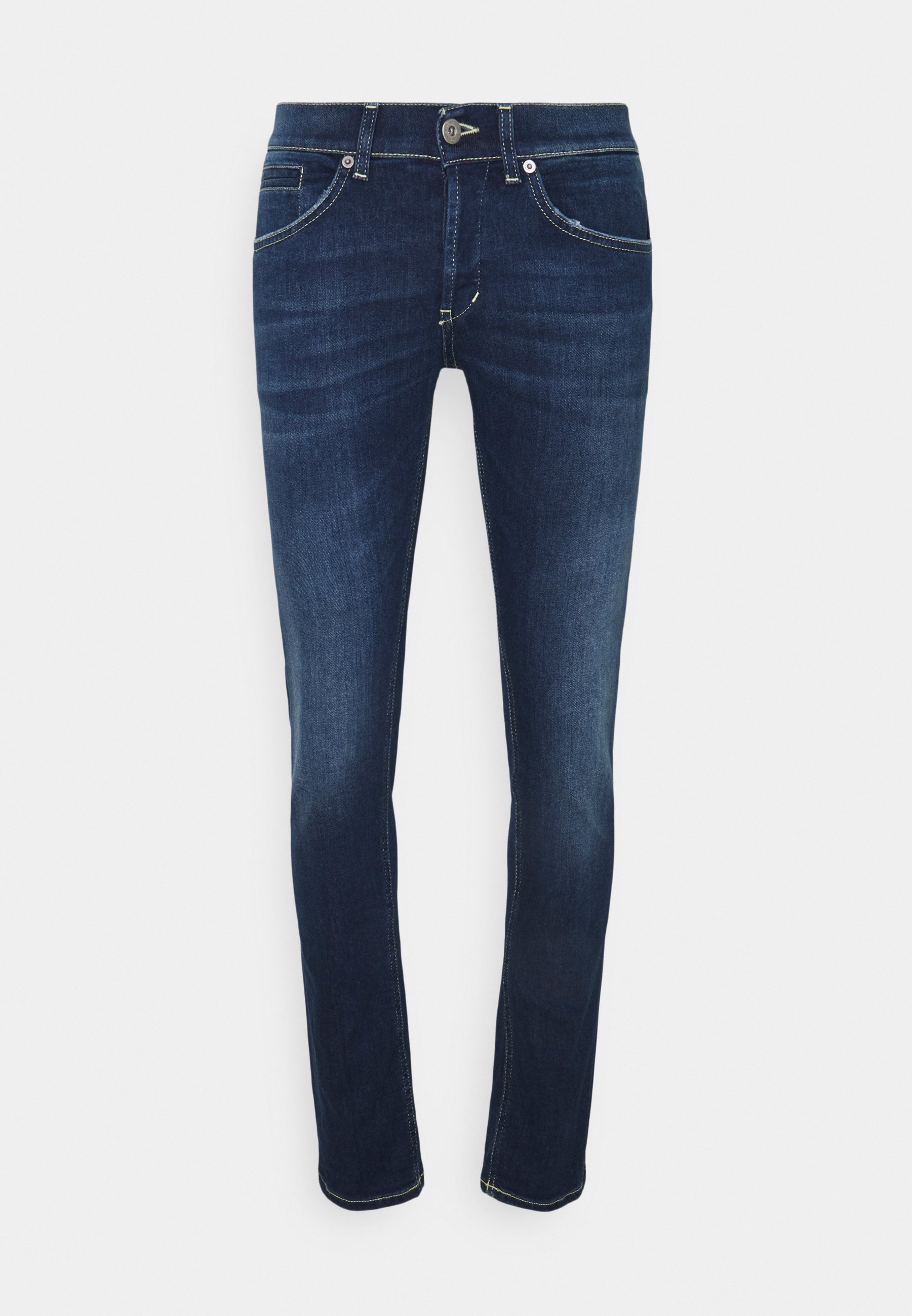 Dondup PANTALONE GEORGE - Prigludę džinsai - dark blue/tamsiai mėlyna -  Zalando.lt