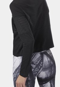 Reebok Långärmad tröja - black