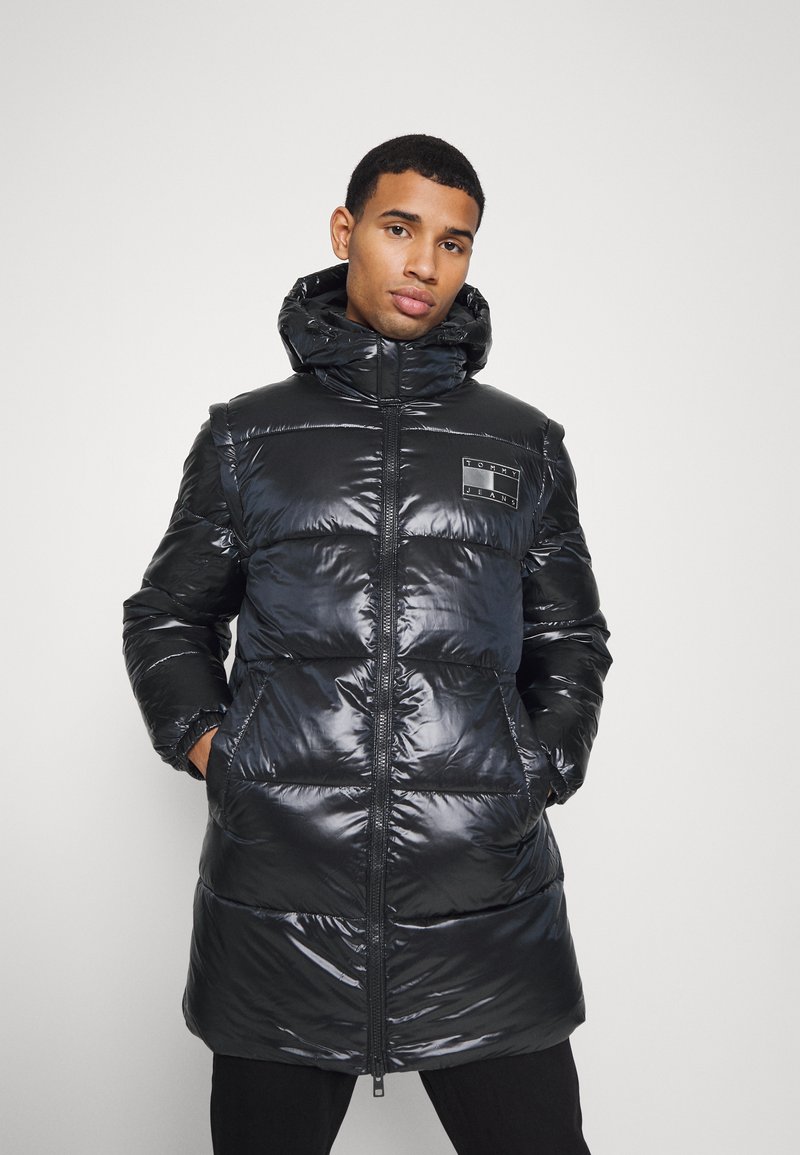 Tommy Jeans DETACHABLE LONG - Casaco de inverno - black