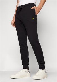 Lyle Scott SKINNY Tracksuit bottoms nero/black