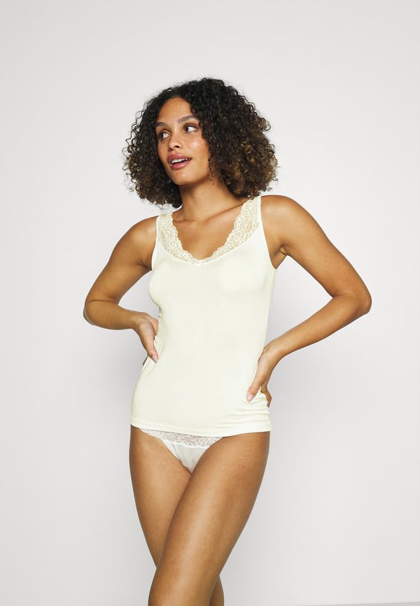 SENSUAL SECRETS OHNE ARM - Undershirt - alabaster crème3