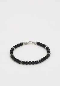 BRACELET - Armbånd - silver-coloured/black