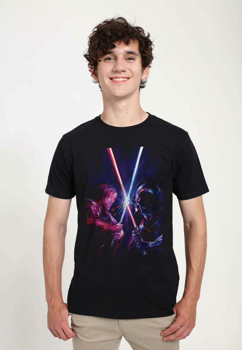 Star Wars OBI-WAN KENOBI VADER UNISEX - Camiseta estampada - black