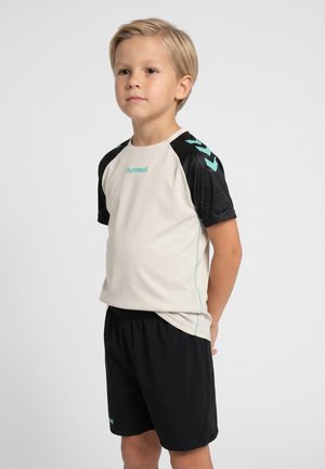 Hummel BLAZE 2.0 TRAINING  - Sport T-shirt - vaporous gray pool blue